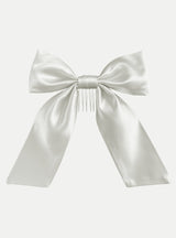 Adore Haarschleife aus Seide in elfenbein - weddorable