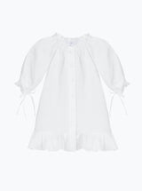 Petit Kinder / Blumenmädchen Kleid aus Leinen - weddorable