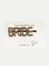 Bride Haarclip gold - weddorable