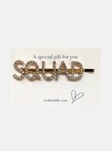 Squad Haarclip gold - weddorable