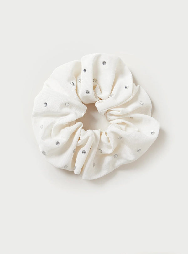 Becca Strass Haargummi in creme - weddorable