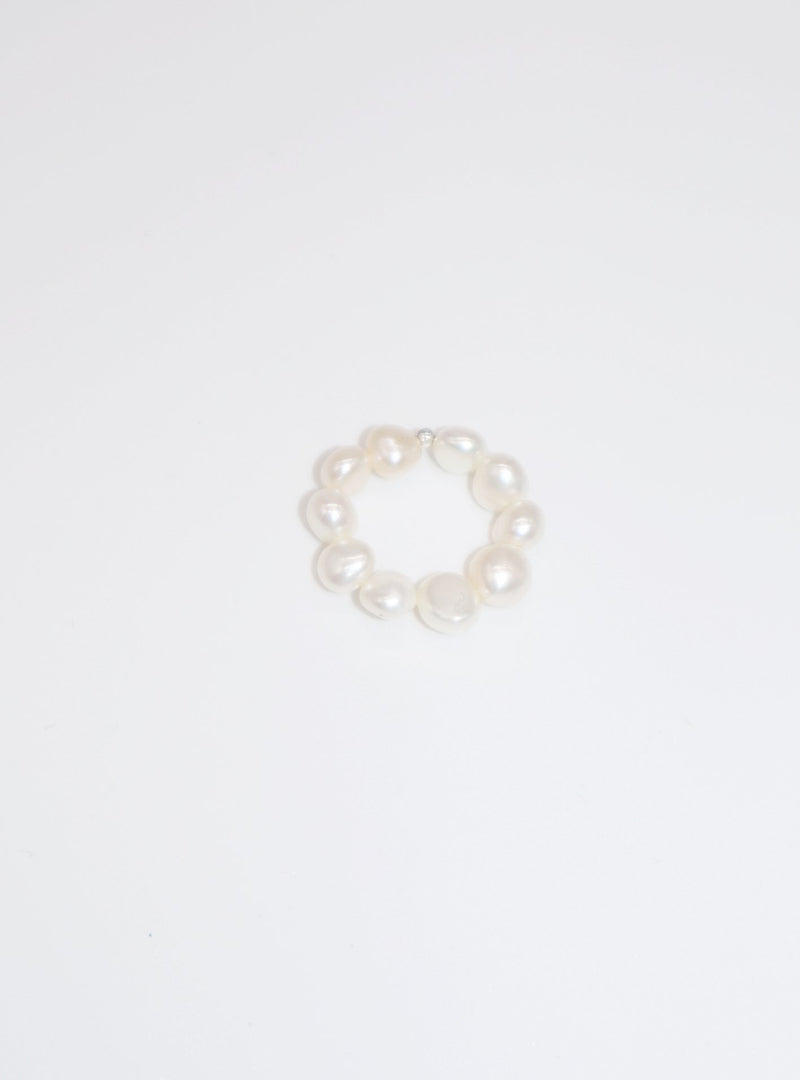 Big Pearls Perlenring - weddorable