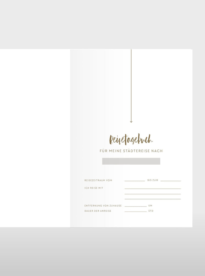 Stadt Reisetagebuch - weddorable
